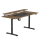 Ultradesk HIGHLANDER XXL Elektryczna regulacja Brązowe - 1287985 - zdjęcie 2